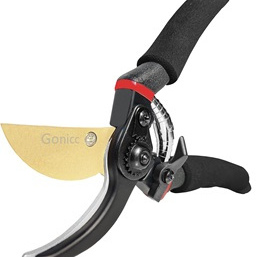 Gonicc 8" Professional Premium Titanium Bypass Pruning Shears