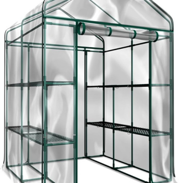 Portable Green House with 8 Sturdy Shelves for Indoor or Outdoor Use