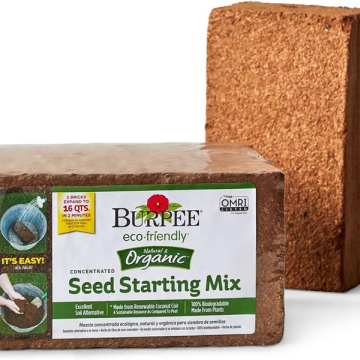 Burpee Organic Coconut Coir Concentrated Seed Starting Mix