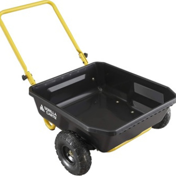 Gorilla Carts GCR-4 Poly Dump Cart